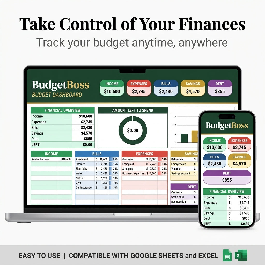 BudgetBoss© Budget Tracker